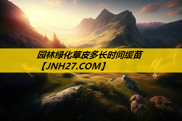 园林绿化草皮多长时间缓苗