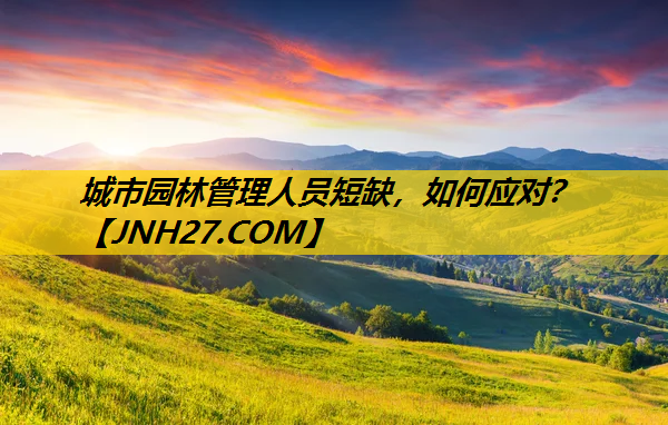 城市园林管理人员短缺，如何应对？