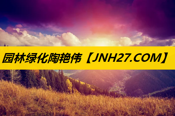 园林绿化陶艳伟